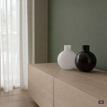 Carina Seth Andersson, vases, 2 pcs., "Pallo", Skruf.