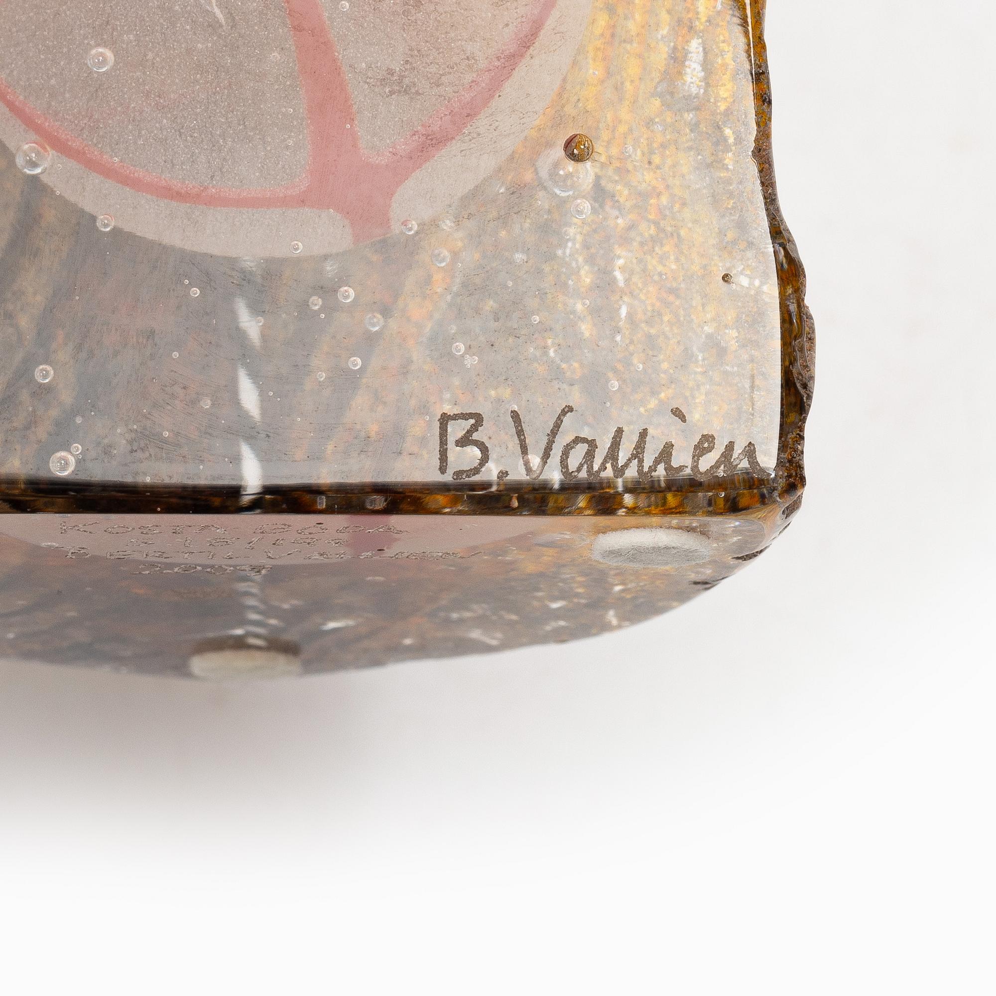 Bertil Vallien, glasskulptur, Kosta Boda, signerad och numrerad 18/199.