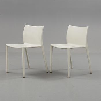 A set of Jasper Morrison "Air-Chair" from Magis, Italy, designed 1999.