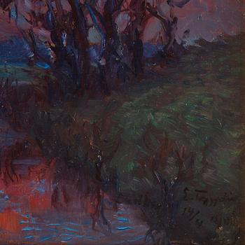 Erik Tryggelin, Evening Glow, Carlberg.