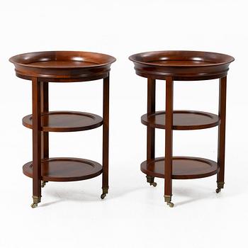 Serving tables, a pair, Grange, France, 20th/21st century.