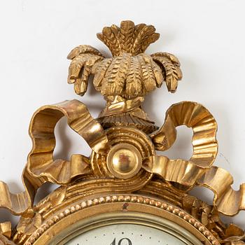 Wall clock, 19th century.