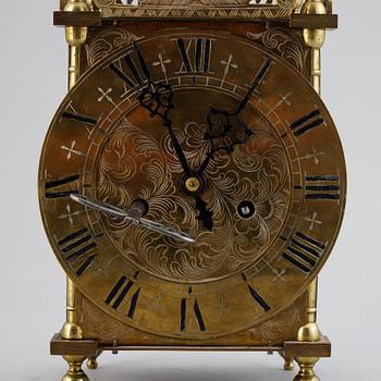 A lantern clock from Gustav Becker, later part of the 19th Century.