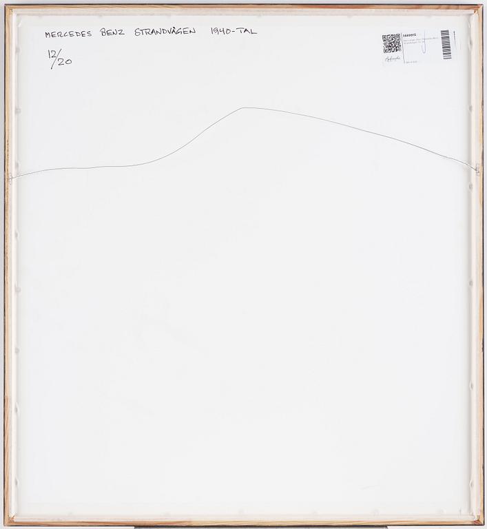 Åke Lange, efter, Mercedes-Benz, Strandvägen 7b.