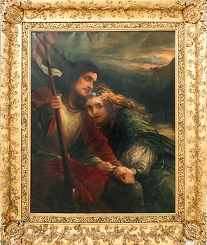 Okänd konstnär 1800-tal , oil on canvas.