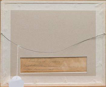 ANNA VYRUBOVA, akvarell, signerad och daterad 1951.