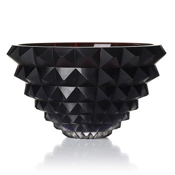 15. Mårten Medbo, a cut glass bowl, "Core", Ajeto Glassworks, Nový Bor, Czech Republic, 2010.