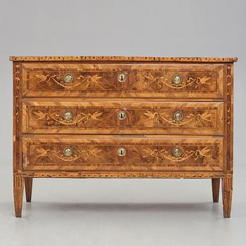 An Italian late 18th century commode.