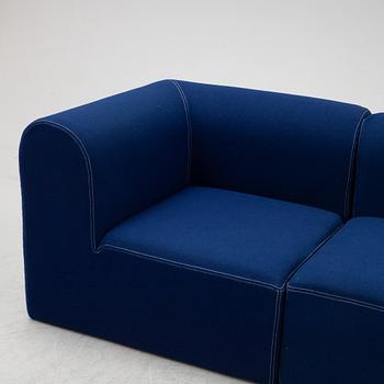 Erik Rasmusen, a three-piece 'Paustian Modular' sofa. Designed in 1969.