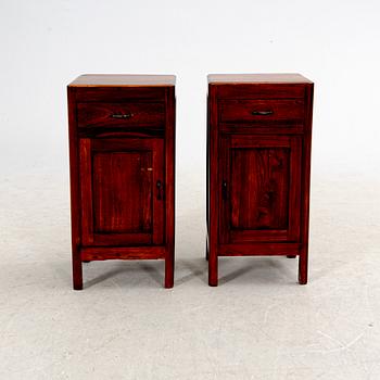 Sängbord ett par 1900-talets första hälft.