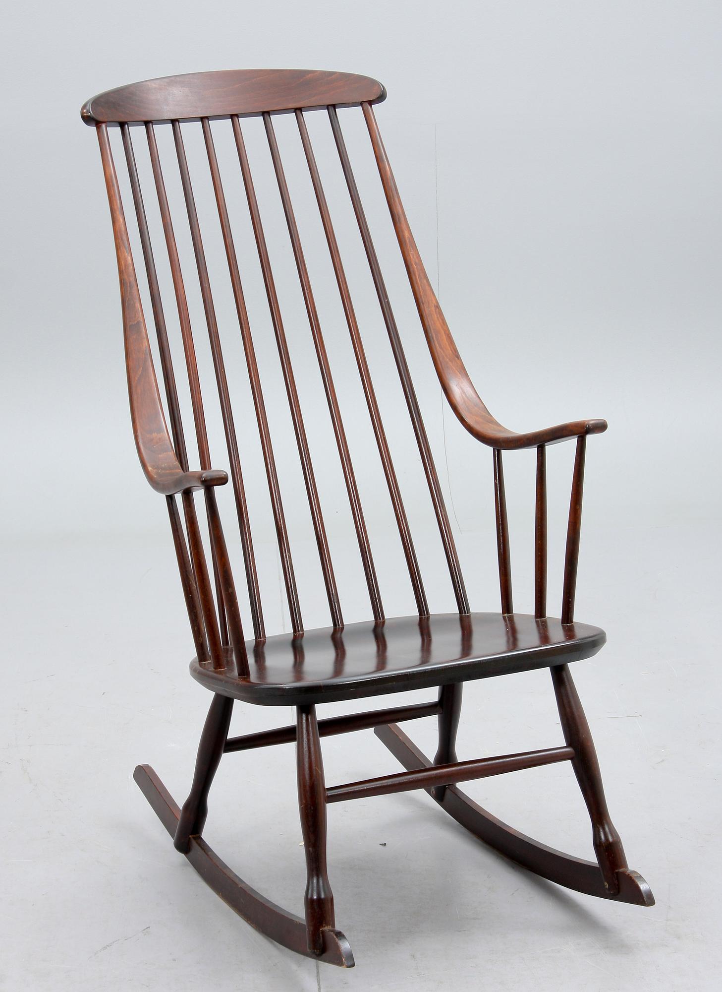 GUNGSTOL, "Grandessa" Lena Larsson. Nässjö Stolfabrik, 1966.
