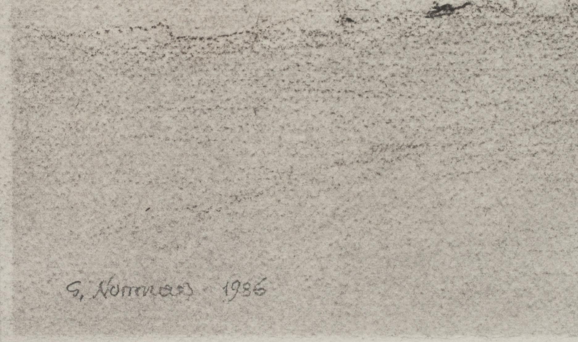 GUNNAR NORRMAN, blandteknik, signerad och daterad 1986.