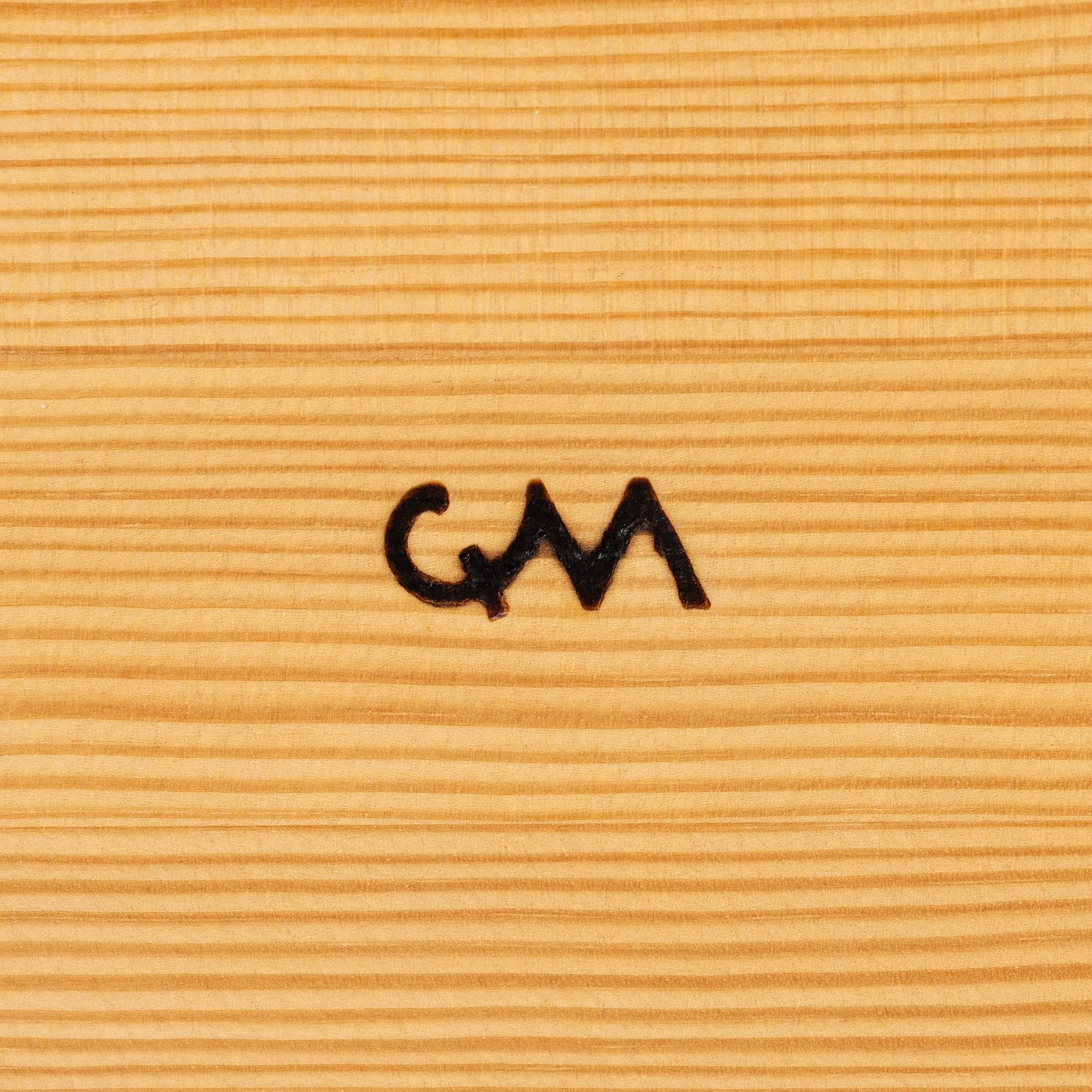 Carl Malmsten, bench, Visingsö.