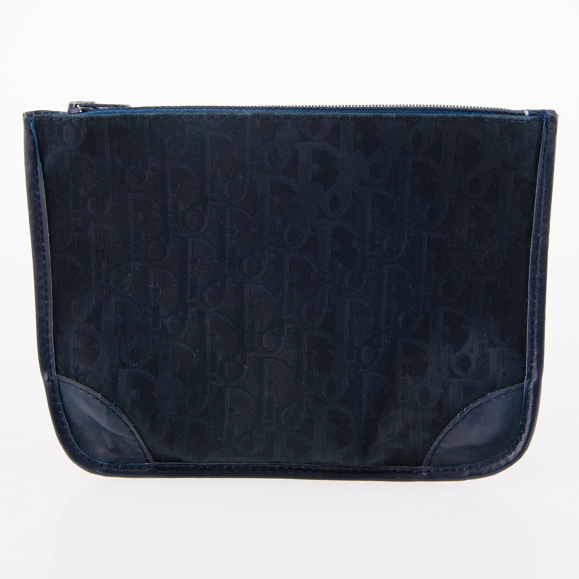 CHRISTIAN DIOR Scarf, Purse and Makeup Pouch.