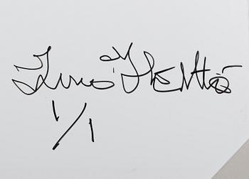 photograph, lambda-print, signed a tergo.