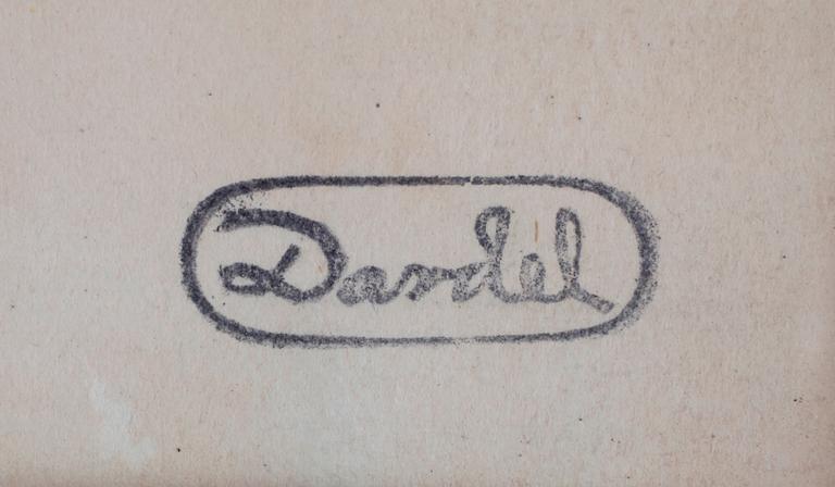 NILS VON DARDEL, akvarell, stpl sign samt intygad a tergo.