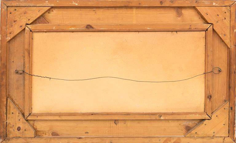 Valter Lindholm, pastell signerad.