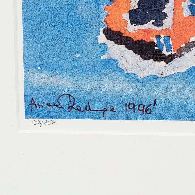 ARIANA RAMHAGE, graphics, signed, numbered 132/756 and dated in the print 1996.