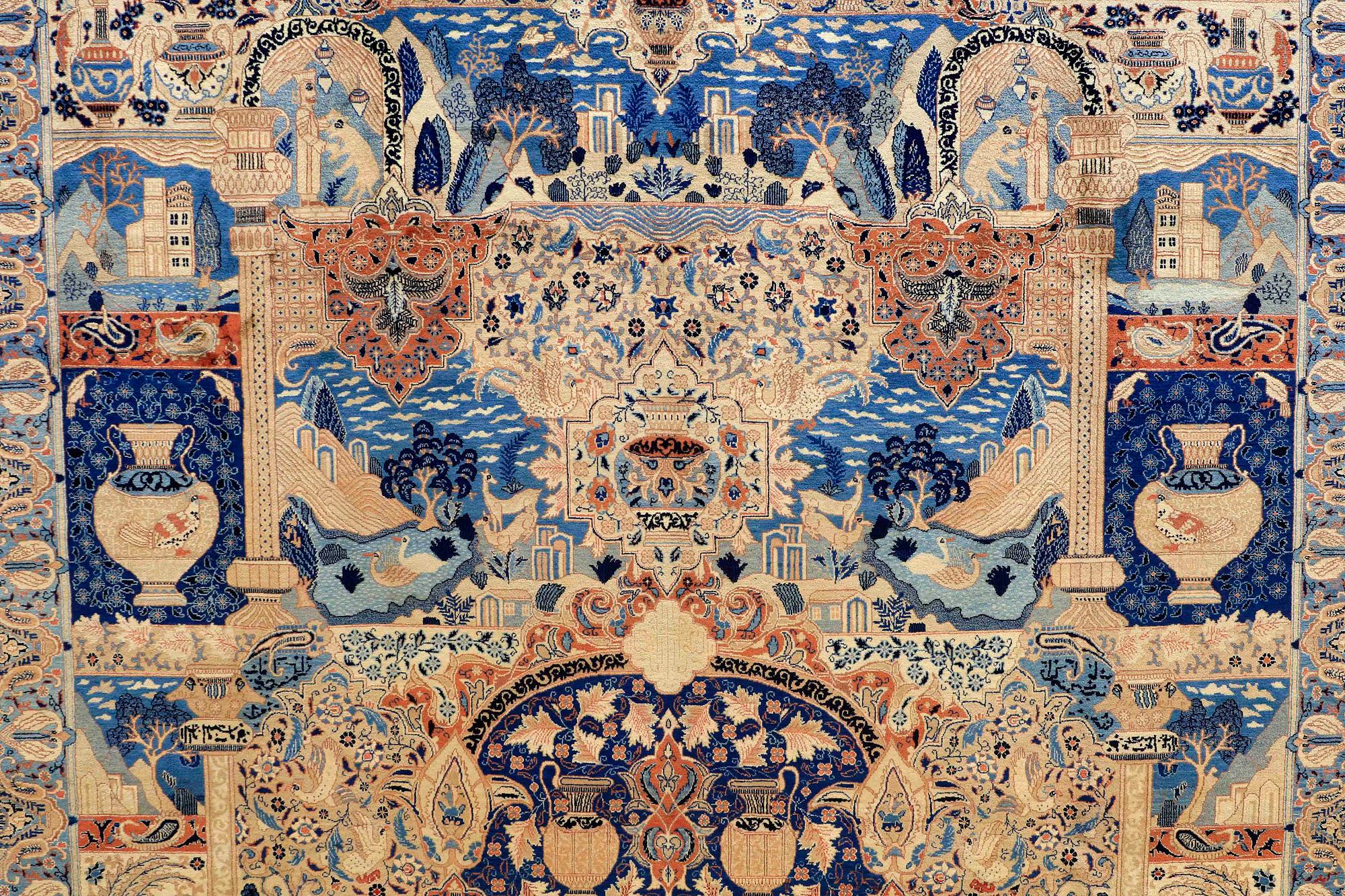 Matta, Kashmar, ca 402 x 304 cm.