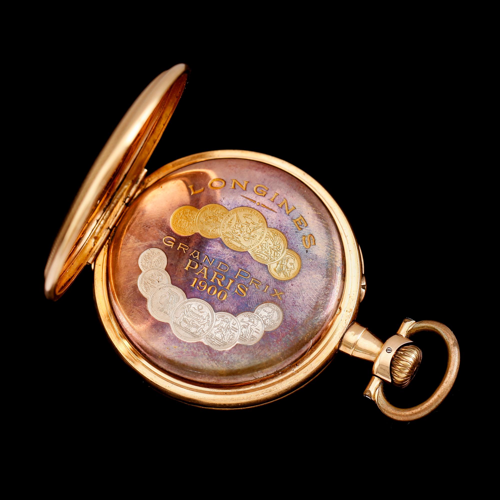 FICKUR, 18 k guld, Longines, 1900-talets första hälft.