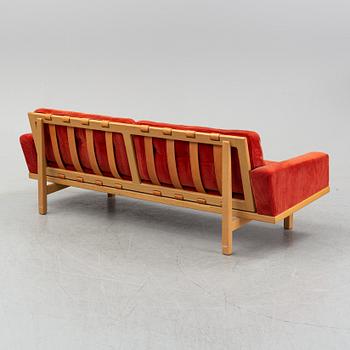 A 'Tornado' oak sofa by Eric Merten, 1960's.