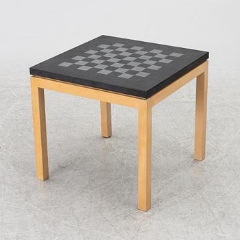 A coffee table with chessboard, 'Bläse', GAD.