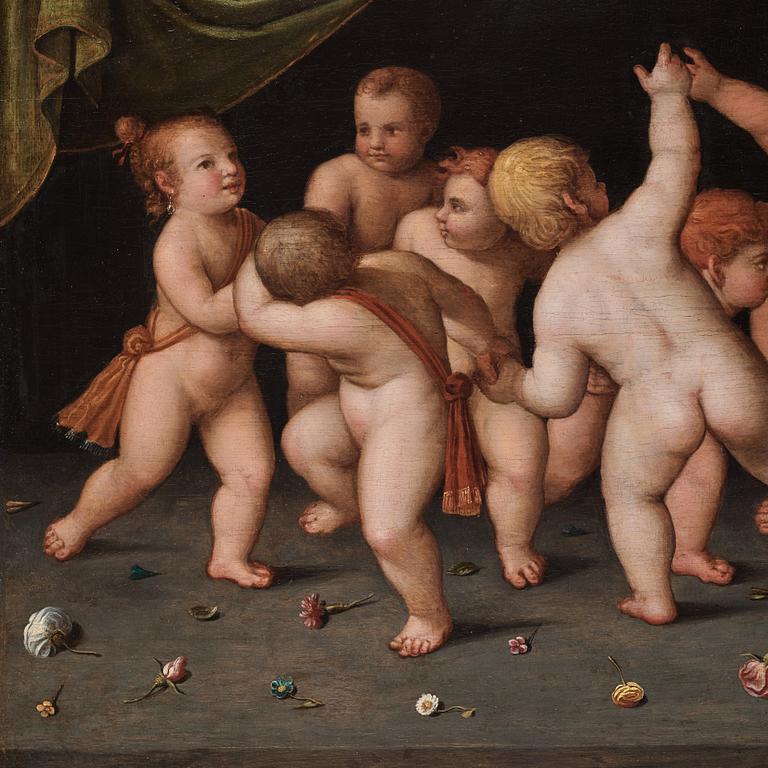 Otto van Veen Hans krets, Dansande putti.