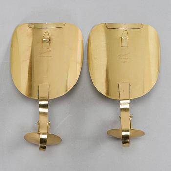 Veikko Huotari, a pair of mid-20th century wall sconces.