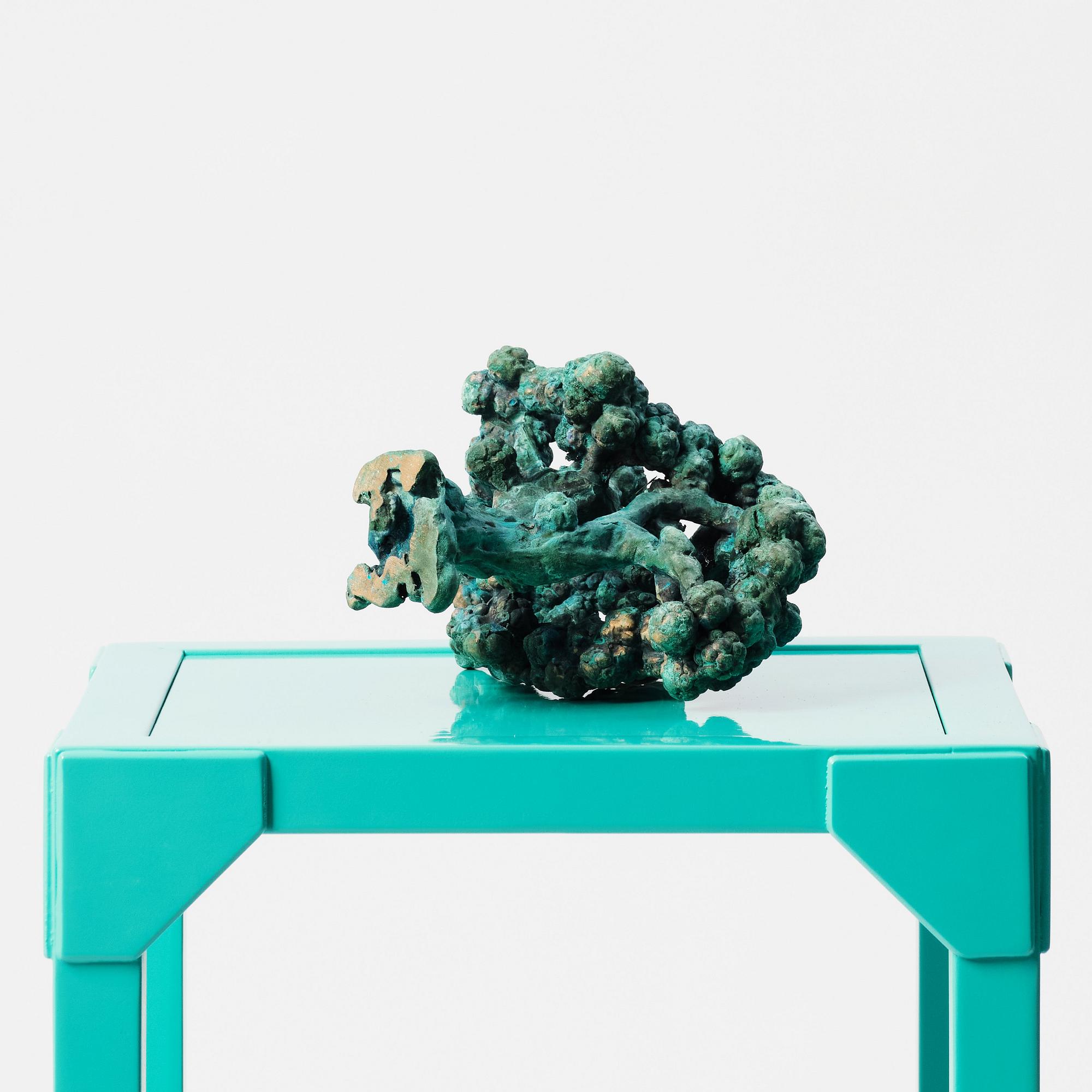 Jörgen Nilsson, skulptur, unik, "Hjortronträdet", Kronans bronsgjuteri Luleå, 2022.