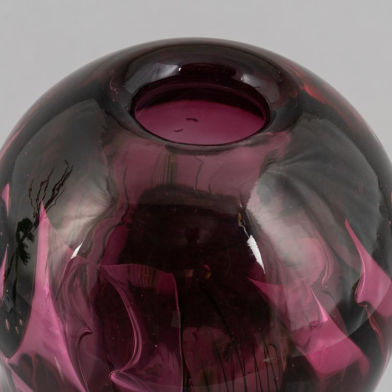 Heléne Krantz, vas, graal, unik, Orrefors, 2003.