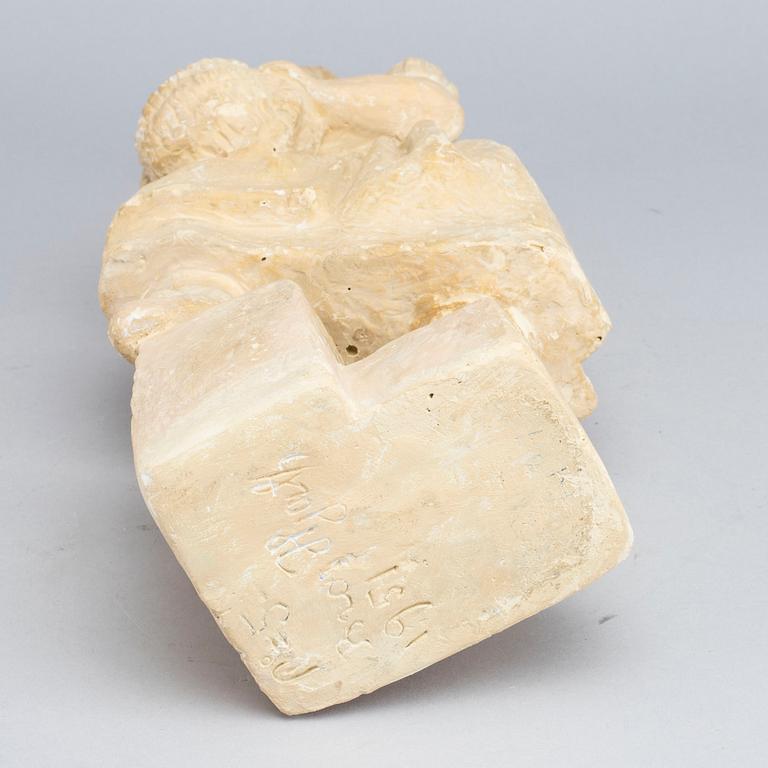 BROR HJORTH, plaster sculpture.