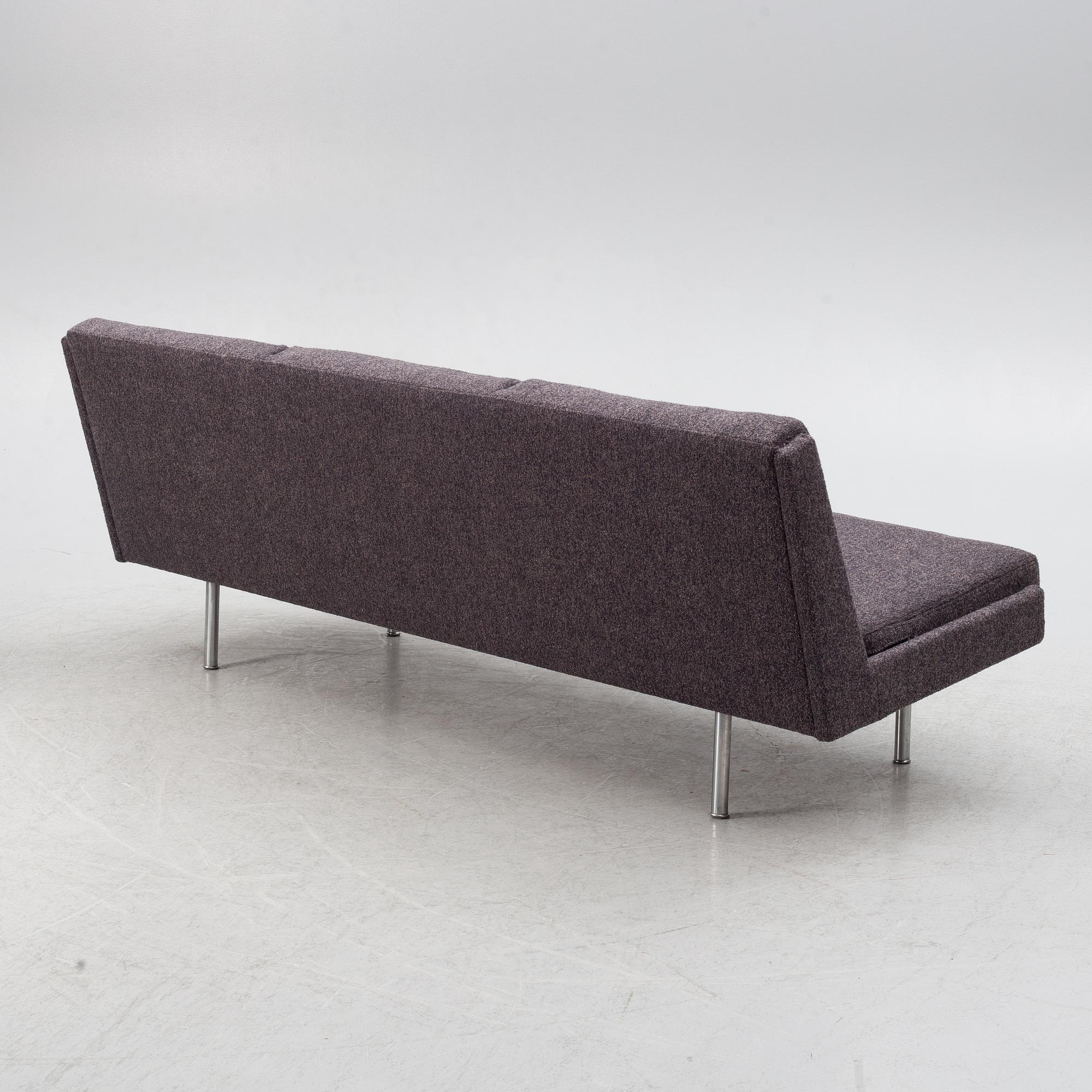 Hans J. Wegner, sofa, “Airport”, AP-35/3. A.P. Stolen, Denmark, 1960s.