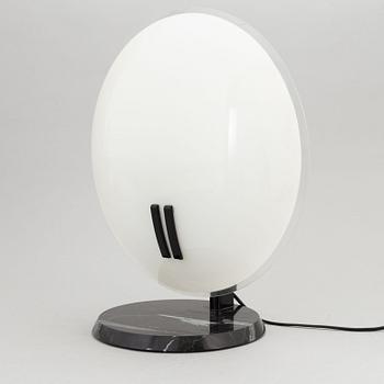 Bruno Gecchelin, a 'Perla Table Lamp' from Oluce, Italy, designed 1980.