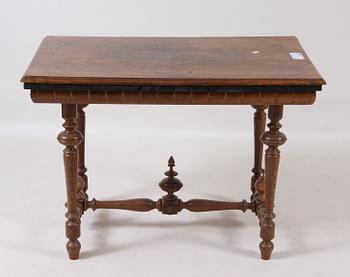 SOFFA samt SOFFBORD, nyrenässans, 1800-talets andra hälft.