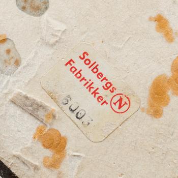 A TABLE LAMP, Solbergs fabrikker, Norway, mid 20th century.