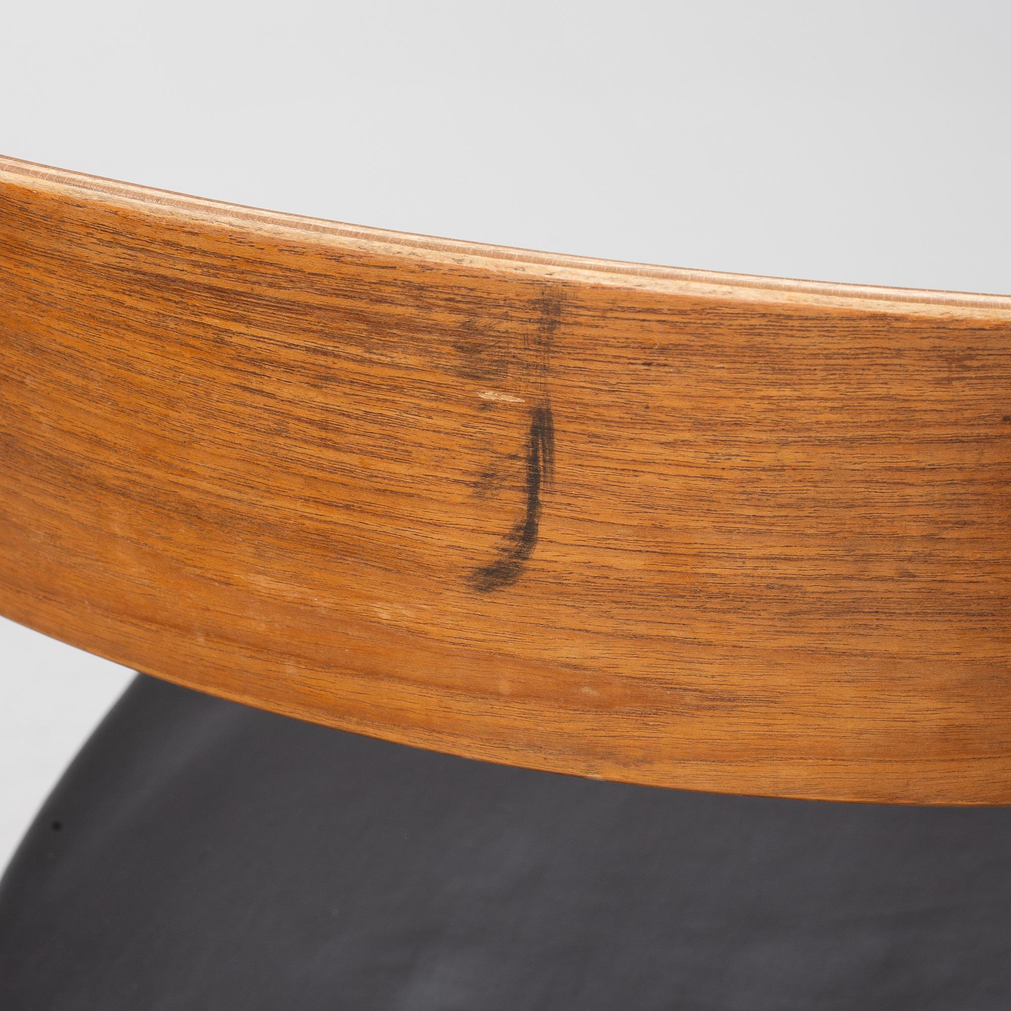 Chairs, 6 pcs, Farstrup, Denmark, 1950s/60s.