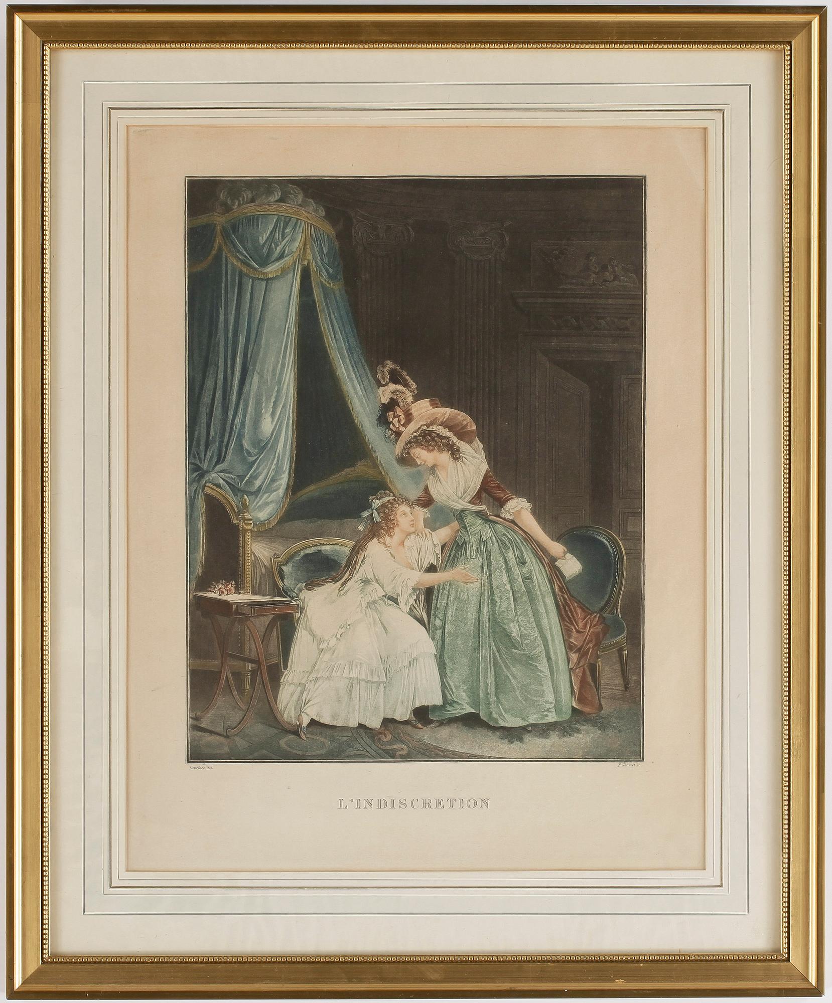 GRAVYRER, 2 st, Francois Janinet, Noel Le Mire, 18/1900-tal.