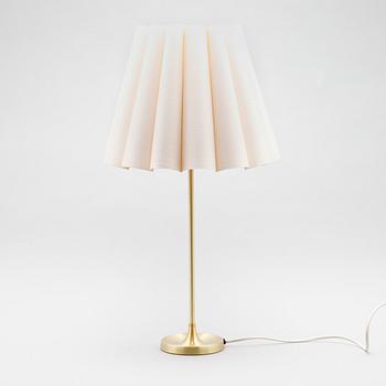 BORDSLAMPA, modell 307, Le Klint, Danmark, mässing, 1900-talets andra hälft.