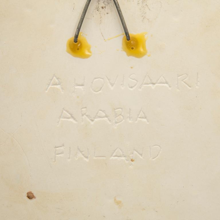 Annikki Hovisaari, Relief, stoneware, second half of the 20th century.