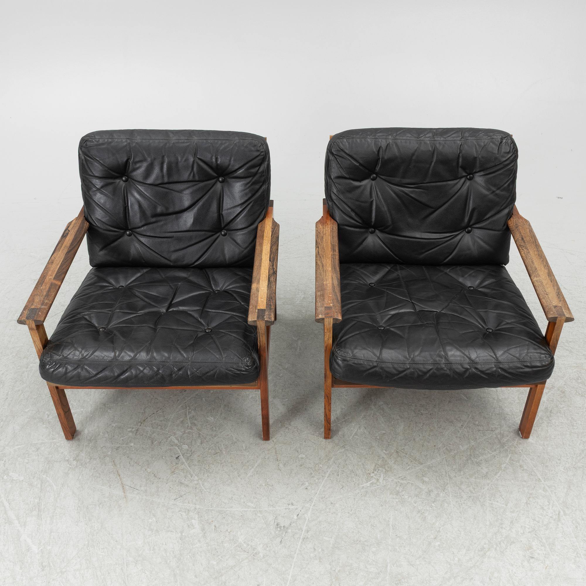 IKEA, fåtöljer, ett par, "Trienal", 1967.