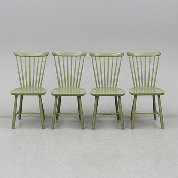 Four 'Lilla Åland' chairs by Carl Malmsten.