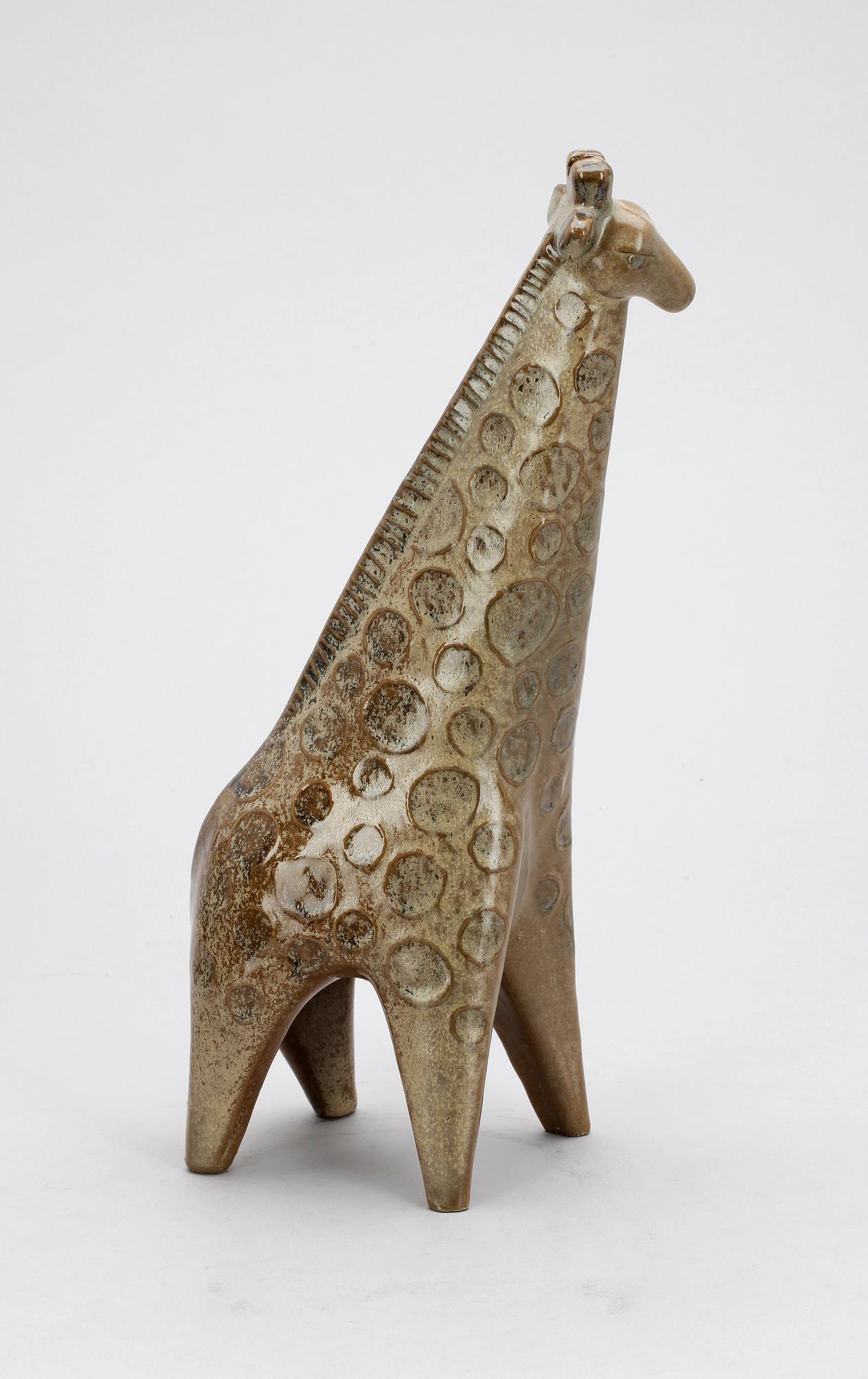 FIGURIN, lergods, Lisa Larson, Gustavsberg.