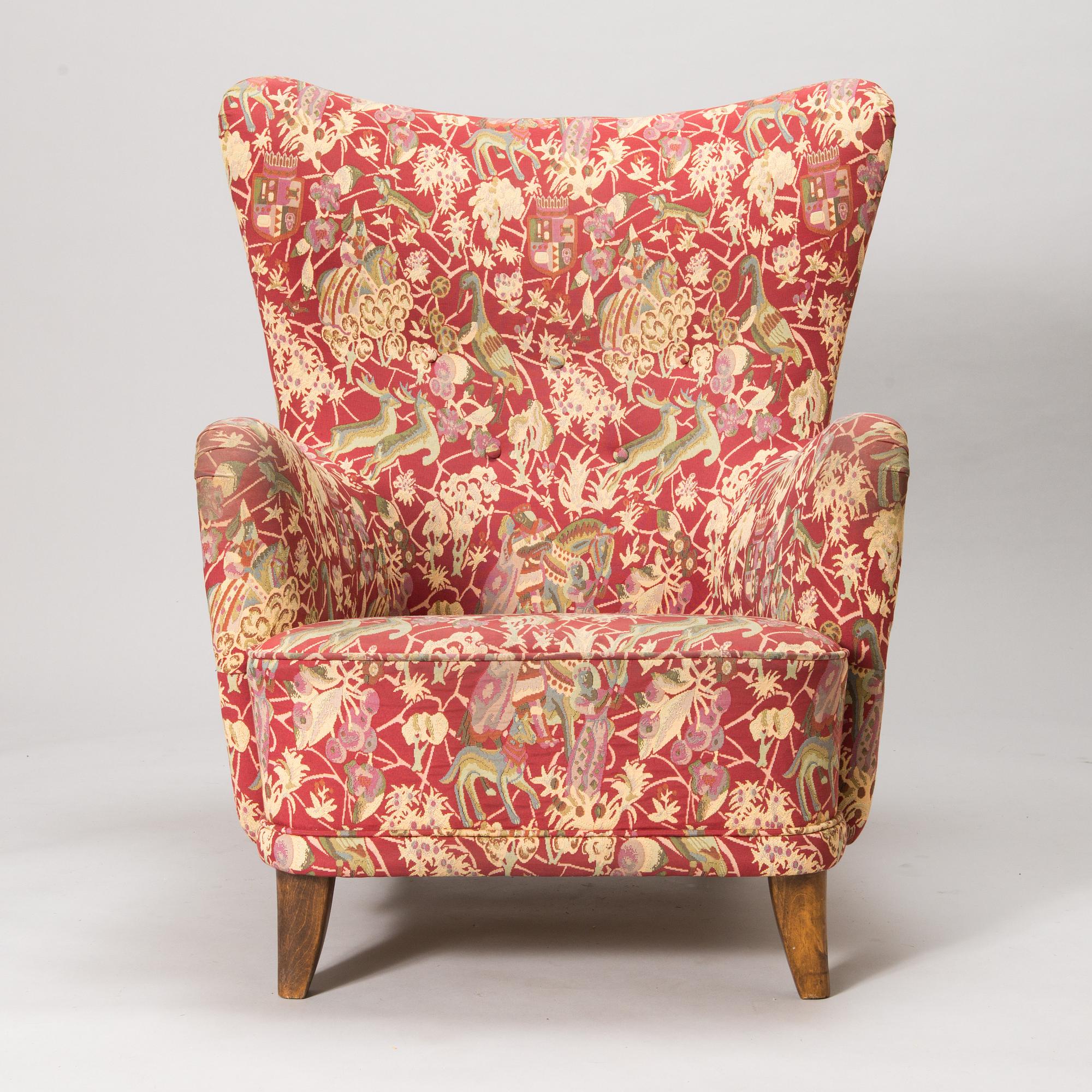 Ilmari Lappalainen, a mid-20th-century 'Rex' armchair for Asko.