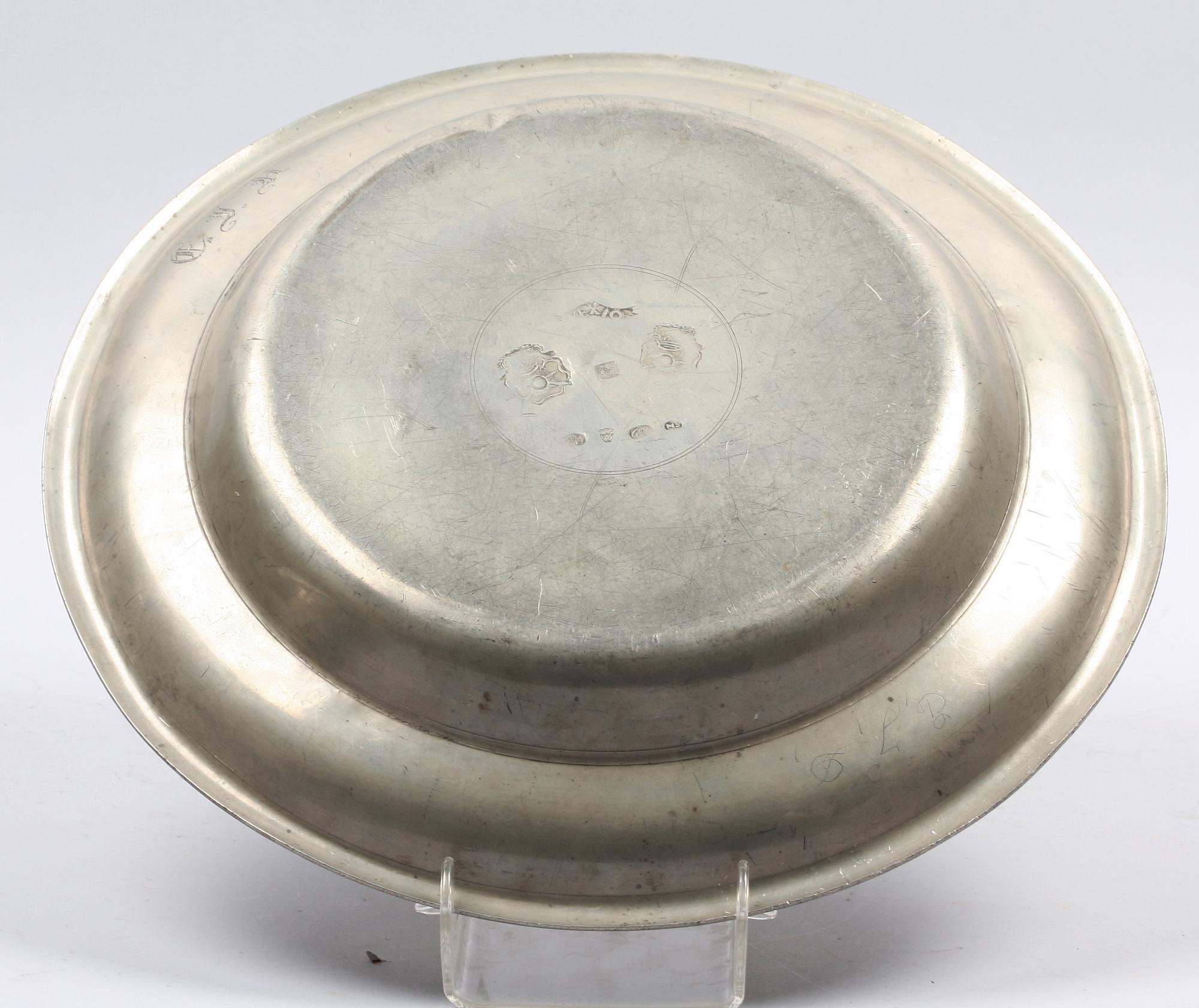 SKÅLFAT, 2 st, tenn, Carl Eric Anström, 1866 resp 1876 Växjö,