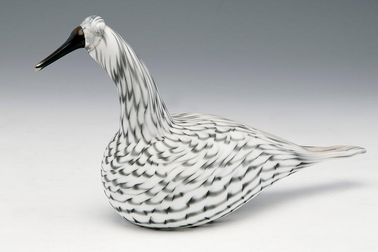 Oiva Toikka, A GLASS BIRD, SWAN.