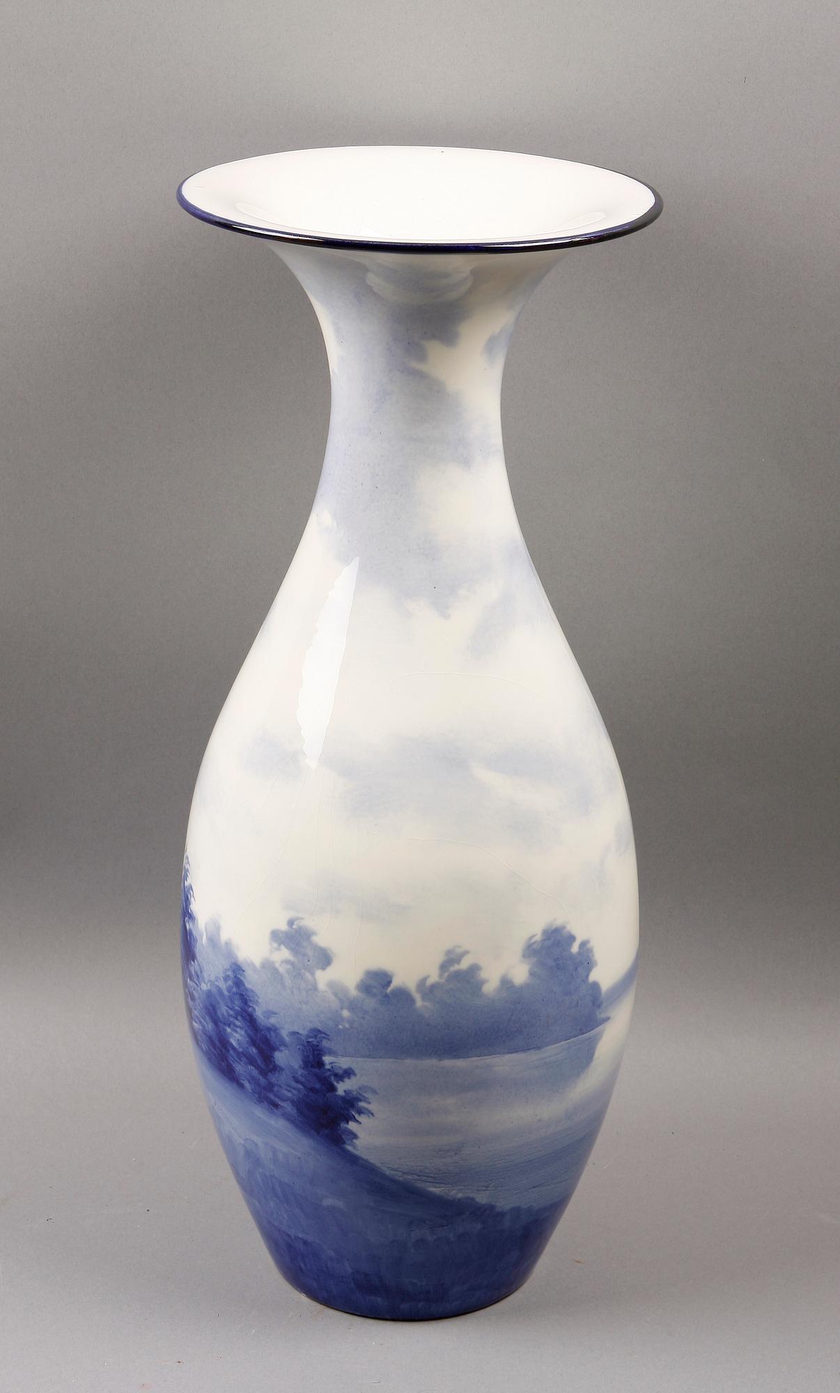 GOLVVAS, flintgods. Rörstrand. Omkring 1900.