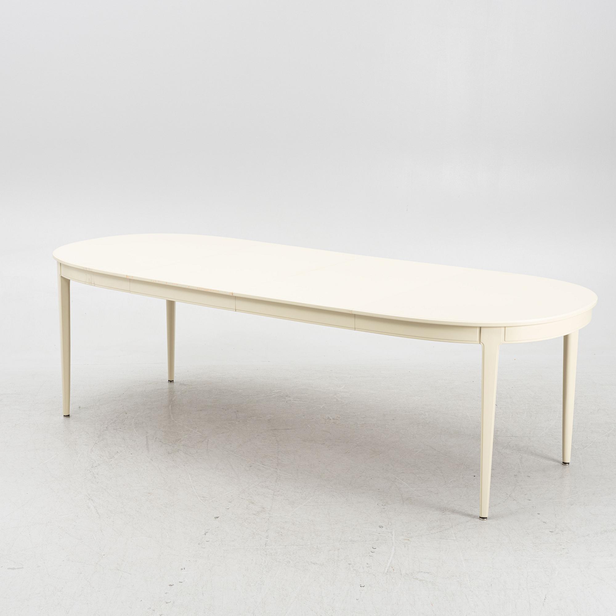 Carl Malmsten, matgrupp, 7 delar, "Herrgården", Åfors Möbelfabrik, 1900-talets andra hälft.