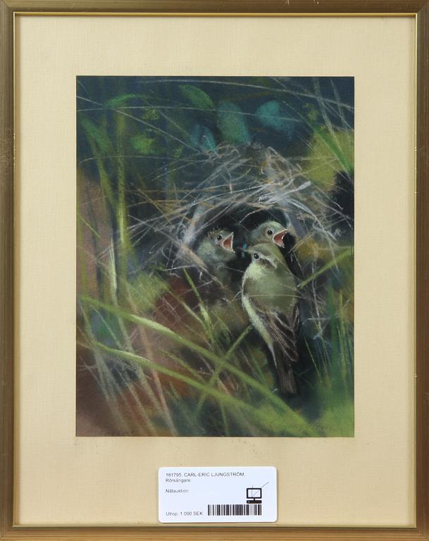 CARL-ERIC LJUNGSTRÖM, pastell, sign.