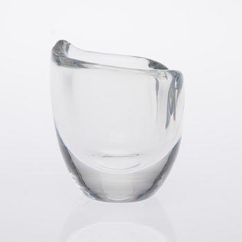 VAS, glas, modell 3508, signerad Tapio Wirkkala Iittala. Formgiven 1950.