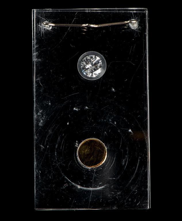 DIAMANT, briljantslipad 1,54 ct D-E (River) / VVS2.